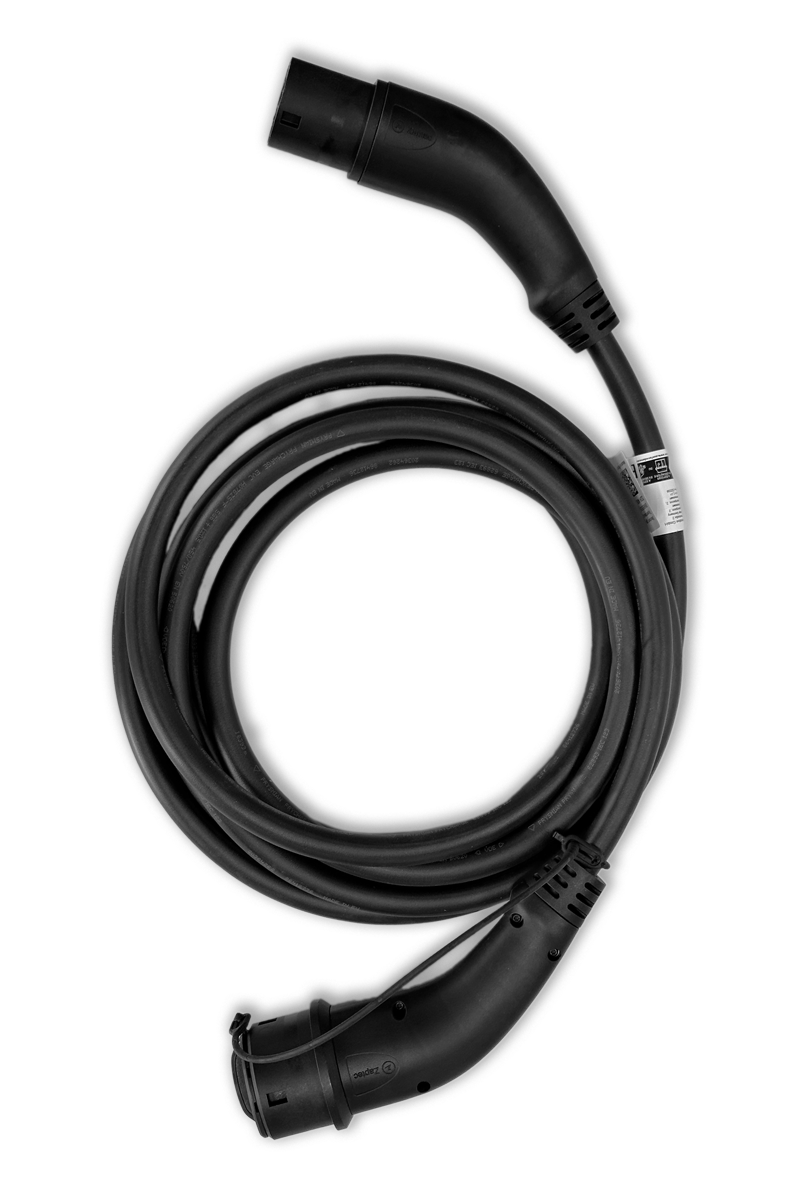 Zaptec Laadkabel 3 Fase type 2 - 32 A - 5 meter